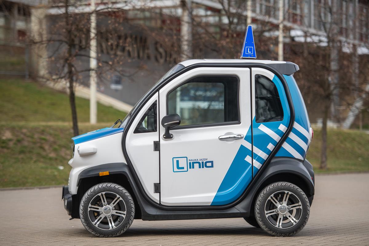 Kurs prawa jazdy kat. AM czterokołowiec