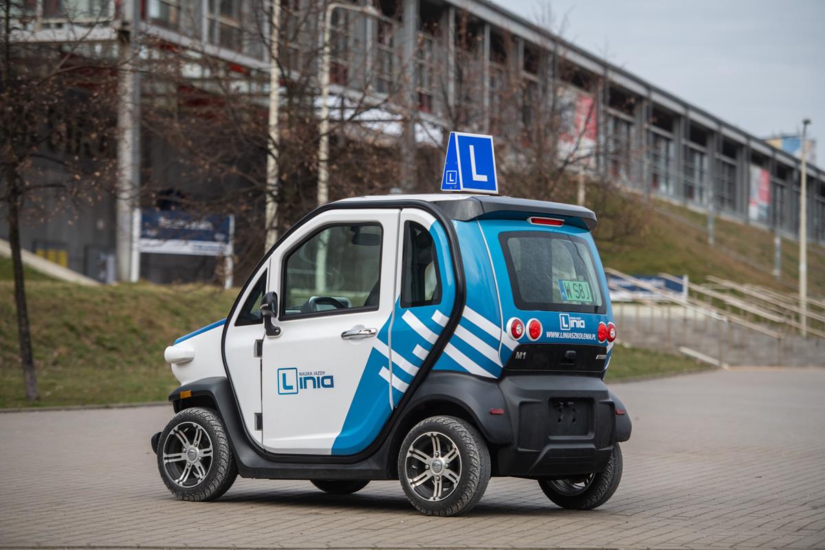 Kurs prawa jazdy kat. AM czterokołowiec